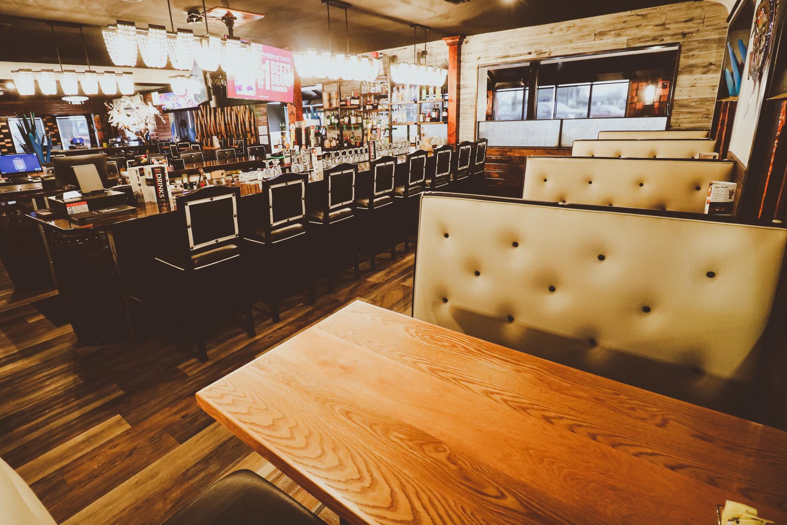 Bar area at Tequila Fuego Longview Washington