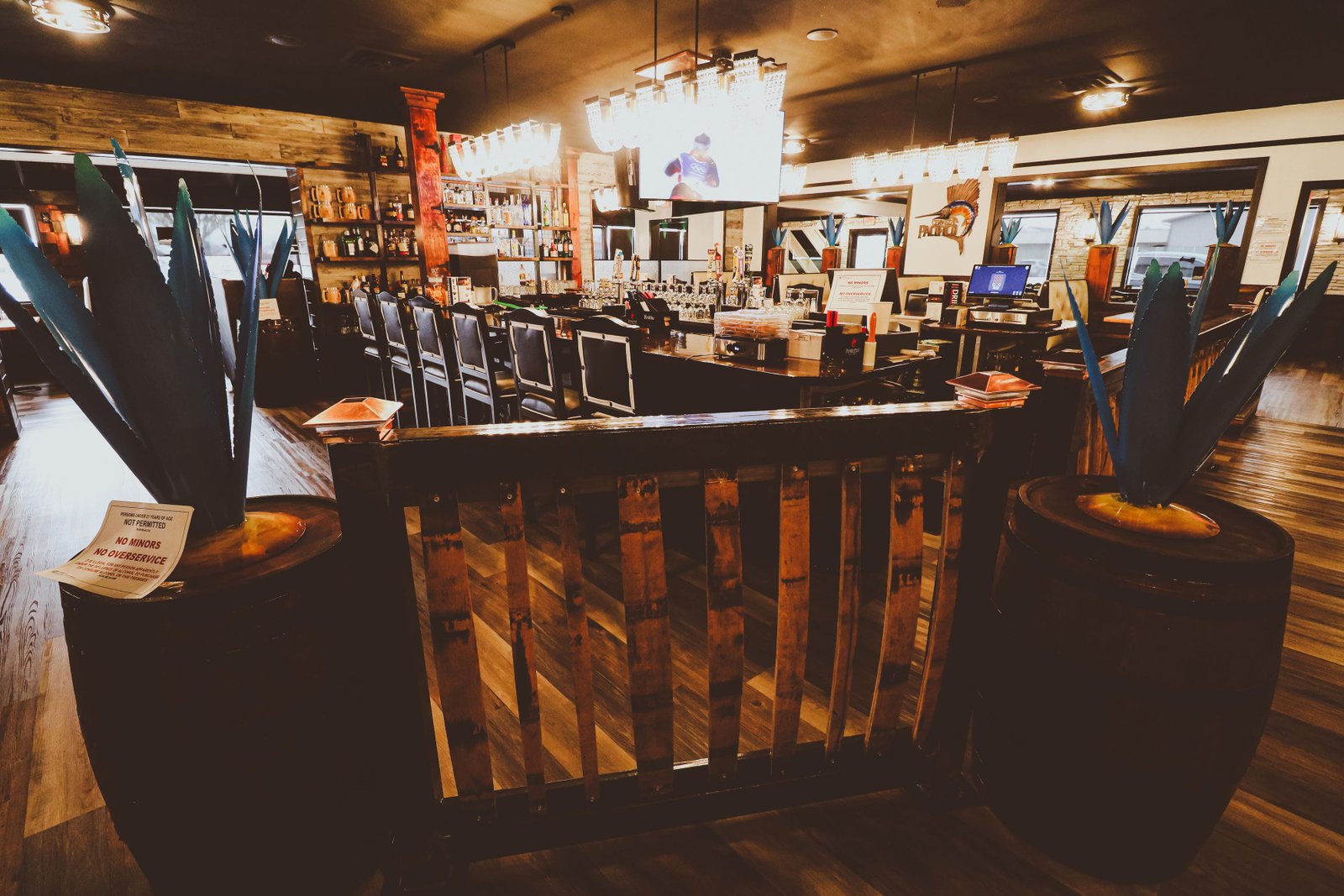 Dining ambiance Tequila Fuego Longview Washington