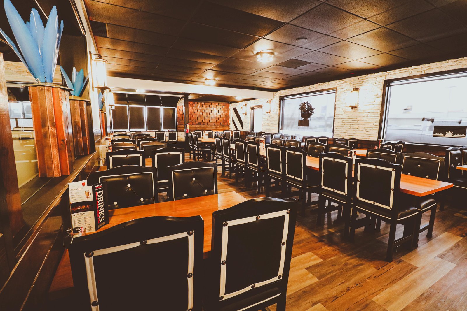 Upscale dining space Tequila Fuego Longview WA